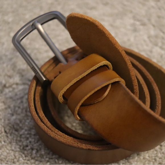 Other - Men's Tan Leather Belt